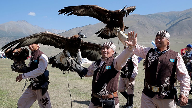 nomads of kyrgyzstan eagles